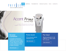 Tablet Screenshot of privilege.com.uy
