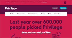 Desktop Screenshot of privilege.com