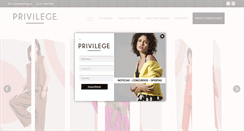 Desktop Screenshot of privilege.cl